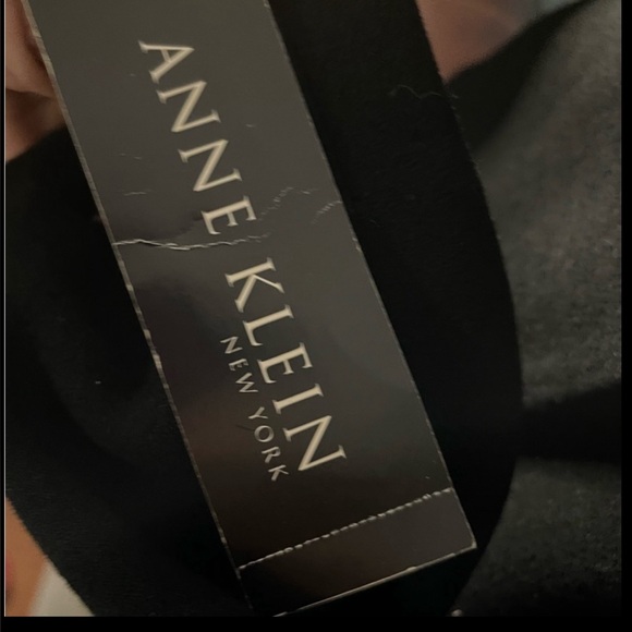 ANNE KLEIN BLAZER SINGLE BUTTON BLACK WOMEN PEAK LAPEL LONG SLEEVE SIZE SIX (6) - Picture 12 of 12